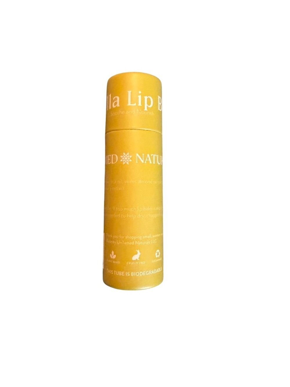 Untamed Calendula Vanilla Lip Balm Stick - Picture 2 of 4